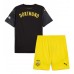 Maillot de foot Borussia Dortmund Extérieur vêtements enfant 2024-25 Manches Courtes (+ pantalon court)